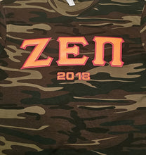Load image into Gallery viewer, ZEN Leather Appliqué T Shirt