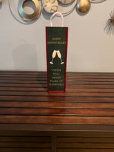 Load image into Gallery viewer, Wine/Champagne Cherry Wood Gift box