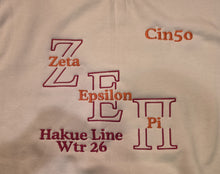 Load image into Gallery viewer, Zeta Epsilon Pi Line Sweatshirt