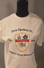 Load image into Gallery viewer, Zeta Epsilon Pi Shield T‑Shirt
