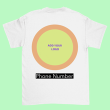 Load image into Gallery viewer, Logo T-Shirt Front And Back