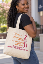 Load image into Gallery viewer, ZEN Soror Canvas Bag
