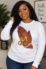 Load image into Gallery viewer, Inspirational &amp; Uplifting BUT GOD Faith T-Shirt
