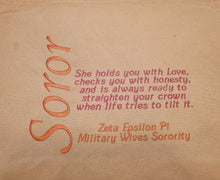 Load image into Gallery viewer, Large Zeta Epsilon Pi Canvas Tote Bag — “SOROR Affirmation” Edition
