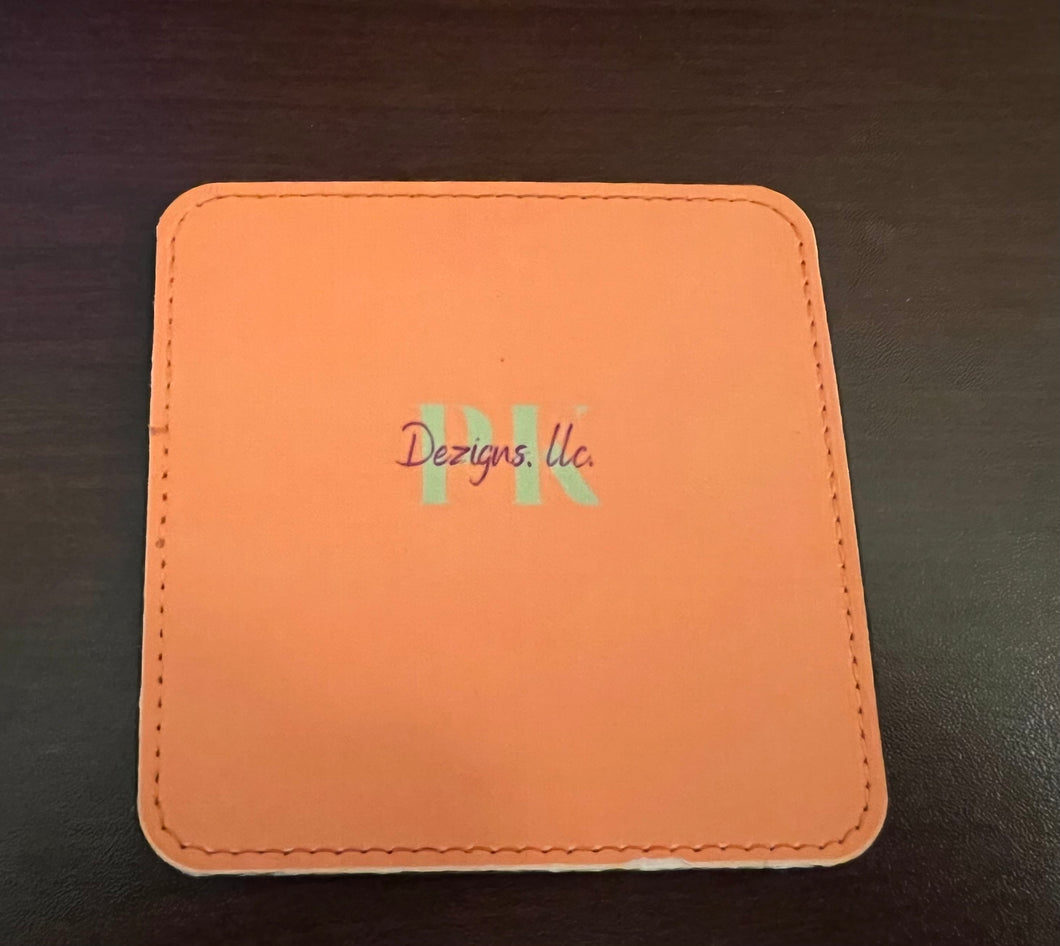 Leather Coasters (Matte Finish)