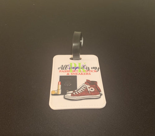 Pu Leather Luggage Tag