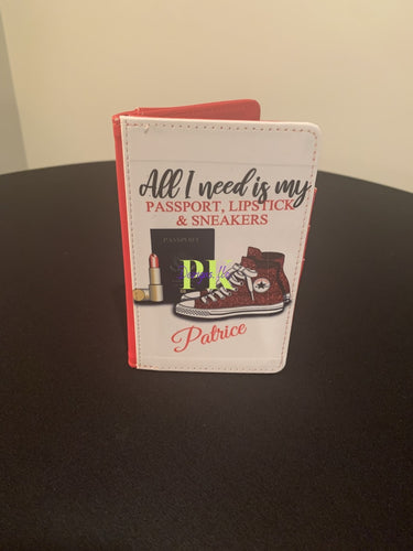 Pu Leather Passport Cover